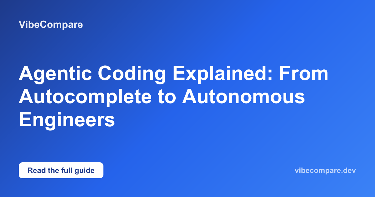 Agentic Codify Agentic Coding Explained: From Autocomplete to Autonomous Engineers ...